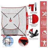 $50 6x6 Baseball/Softball Practice Net - Pitching, Batting, Catching