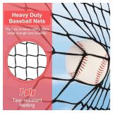 $50 6x6 Baseball/Softball Practice Net - Pitching, Batting, Catching
