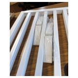 $60 Dog Gate Freestanding Fence, 24" H, 3 Panels, Doorways, White
