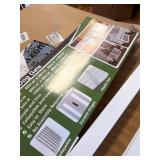 $60 Dog Gate Freestanding Fence, 24" H, 3 Panels, Doorways, White