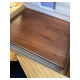 $50 Wire Shelf Covers (4 pcs), PVC Faux Wood Liners 16x12, 0.24in