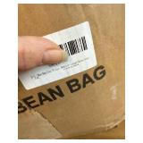 $57 Bean Bag Chair 3Ft Memory Foam Faux Rabbit Fur, Soft Sofa Grey