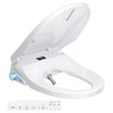 $180 Bidet Toilet Seat, Electric Heated with Front & Rear Wash, Remote