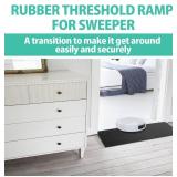 $50 1.5" Rise Rubber Threshold Ramp, Adjustable/Cuttable, Non-Slip