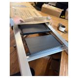 $102 XinSunho 4-Step Ladder, Folding Aluminum Stool, Anti-Slip Pedal