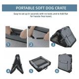 $62 Pettycare 36-Inch Collapsible Crate for Large Dogs, 4-Door Kennel