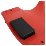 WINTOOLS Low Profile Red 40-Inch Creeper Cart, Plastic Rolling