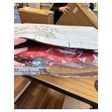 WINTOOLS Low Profile Red 40-Inch Creeper Cart, Plastic Rolling