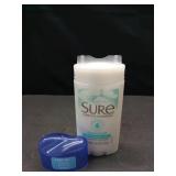 Sure Solid Anti-Perspirant Deodorant Stick  Unscented  Women  2.6 oz