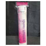 Swisspers Premium Cotton Rounds  100% Pure Chlorine Free Cotton  Dermatologist Tested  Soft  Strong  Sensitive Skin Safe  Absorbent  Hypoallergenic  Cruelty-Free  Paraben Free  100 Pads