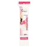 Swisspers Premium Cotton Rounds  100% Pure Chlorine Free Cotton  Dermatologist Tested  Soft  Strong  Sensitive Skin Safe  Absorbent  Hypoallergenic  Cruelty-Free  Paraben Free  100 Pads