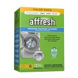 Affresh Washing Machine Cleaner, Helps Power Away Odor Causing Bacteria & Grime Deep Inside Pump, Valve & Hoses, 6 Time Release Tablets, 6 Month Supply