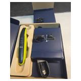 Norelco Philips OneBlade 360 Hybrid Face, Electric Beard Trimmer and Shaver, with 360 Blade Technology, 1x 360 Blade for Face, 5in1 Adjustable Comb, Model QP2724/90