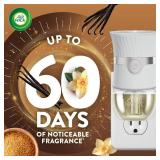 Air Wick Plug in Scented Oil Refill, 5 ct, Brown Sugar and Vanilla, Air Freshener, Essential Oils, Fall Scent, Fall decor