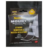 Scotch-Mount Multi-Purpose Gel Tape, Double-Sided Tape for Heavy Duty Applications, Removable Mounting Tape, Nano Tape, Water-Resistant Clear Mounting Tape, Holds up to 20 lbs, 1-Pack