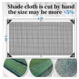 Glieskir 90% Blackish Green Shade Cloth for Garden, 3.3x6.5FT Resistant Garden Sun Shade Net, Durable Mesh Shade Tarp with Reinforced Grommets for Greenhouse, Plant, Chicken Coop, Pergola, Canopy