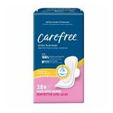 Carefree Ultra Thin Pads for Women, Regular Pads with Wings, 28ct | Carefree Pads, Feminine Care, Period Pads & Postpartum Pads | 28ct (Pack of 1)