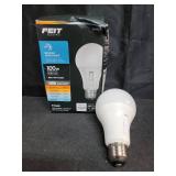 Feit Electric LED Motion Sensor Light Bulb, A21 100W Equivalent, 5CCT, Non-Dimmable, E26 Medium Base, 90 CRI, 1500 Lumens, Adjustable White, 15 Years Lifetime, OM100/5CCTCA/MM/LEDI