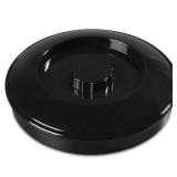 Carlisle FoodService Products 047503 Stackable Tortilla Server w/Lid, 7-1/4\" / 2\", Black