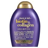 OGX Thick and Full  Biotin and Collagen Volumizing Shampoo  13 fl. oz