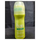 Ban Unscented Invisible Roll-On Antiperspirant and Deodorant with Odor-Fighting Ingredients, 3.5 oz