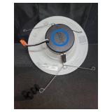 Juno RB56SC RGBW MW L/SKTWHIP M6 RetroBasics Smart Recessed LED Trim Kit, Tunable White 2700K - 5000K, RGBW Color Changing, Smooth Trim, Matte White, 5-Inch to 6-Inch