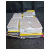 Scotch Felt Pads 162 PCS Beige, Felt Furniture Pads for Protecting Hardwood Floors, Round, Assorted Sizes Value Pack, Self-Stick design, Protecting from nicks, dents and scratches (SP845-NA)