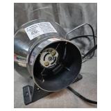 VIVOSUN D4 4 Inch 195 CFM Inline Duct Ventilation Fan, HVAC Vent Blower for Grow Tent, Attic, Basements or Kitchen, Hydroponics Exhaust Booster Fan