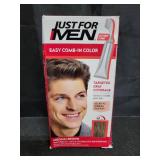 Just For Men Easy Comb-in Hair Color for Men with Applicator  Medium Brown  A-35