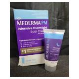 Mederma PM Intensive Overnight Scar Cream, Works with Skin