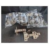 DecoBasics Half Overlay Soft Close Cabinet Hinges for Kitchen Cabinets (10 Pcs)-105° Frameless Concealed Cabinet Door Hinge -6 Way Adjustability & Clip on Plate for Easy Installation