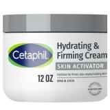 Cetaphil Skin Activator Hydrating & Firming Body Cream 12oz with Mandelic Acid (AHA) and Centella Asiatica (CICA) Cream  Hydrates and Firms Aging Skin  Anti-Aging Skin Care  12 oz