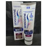 Sensodyne Clinical White Toothpaste Clinically Proven Whitening for Sensitive Teeth  Stain Protector  3.4 Oz