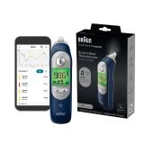 Braun ThermoScan 7+ Connect Digital Ear Thermometer - Family Care App Compatible, Age Precision Technology, Color-Coded Display, No. 1 Brand Recommended by Pediatricians