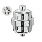 25-Stage Shower Filter prevents scale buildup,Revitalize Hair Skin & Nails with Purifying Water, softener hard water,99% Lead Chlorine, Fluoride & Chemicals removed. High-Output Fan Technology,Chrome