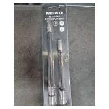 NEIKO 00239A Flexible Extension-Bar Set, 1/4-Inch and 3/8-Inch Drives, Flexible Socket Extension Bars, 2-Piece Set