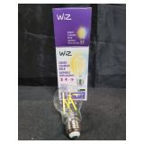WiZ Clear 60W A19 Tunable White Filament LED Smart Bulb - Pack of 1 - E26- Indoor - Connects to Your Existing Wi-Fi - Control with Voice or App + Activate with Motion - Matter Compatible