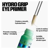 Milk Makeup Hydro Grip Eye Primer with Hyaluronic Acid Clear Primer for Eyeshadow + Undereye Concealer Grips Makeup, Hydrates + Smooths Skin for Crease-Free, Long-Lasting Wear 0.29 oz