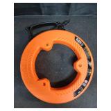 Klein Tools 56335 1/4 in. x 25 ft. Wide Steel Fish Tape