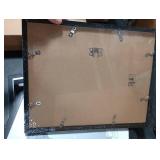 upsimples 11x14 Picture Frame Set of 5, Display Pictures 8x10 with Mat or 11x14 Without Mat, Wall Gallery Photo Frames, Black