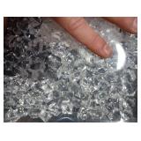 DomeStar Fake Ice, 150PCS Fake Diamonds, Plastic Diamonds Acrylic Rocks Vase Fillers for Centerpieces Wedding Party Table Scatter Food Display