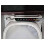 Rechargeable Shower Lights for Inside Shower, 12000mAh Motion Sensor Wireless RGB Ceiling Light with Remote No Wiring, Battery Operated Closet Lights Cordless LED Overhead Lighting for Bathroom