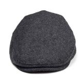 JANGOUL Kids Wool Tweed Newsboy Flat Cap Herringbone Boy Infant Toddler Child Youth Beret Hat (4-5T, Style2)