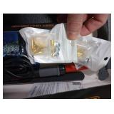 21-in-1 3D Printer Smoothing Tool Kit, 80W LCD Digital Adjustable Temperature Soldering Welding Iron Kit with Insert Brass Heatset Nuts & Soldering Tips, Fast Heating 3D Printing Modify Finishing Tool