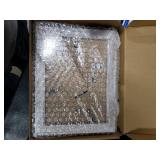 Hongkee 5x7 Picture Frame Set of 2, Made of Real Glass and Distressed White Wooden Frame - Display Pictures 4x6 with Mat or 5x7 Without Mat, 5 by 7 Photo Frame for Wall or Tabletop Display