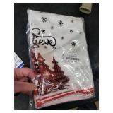 Artoid Mode Gnome Truck Merry Christmas Kitchen Towels Dish Towels, 18x26 Inch Holiday Believe Xmas Tree Winter Decoration Hand Towels Set of 4