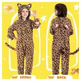 Joycover Cat Costume For Girls, Cat Noir Costume, Onesie Black Cat Costume for Kids, Halloween Costumes for Kids Girls