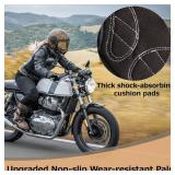 Azarxis Skeleton Gloves Adjustable Lightweight Racing Skull Sports Work Bone Gloves Anti-Slip Breathable for Men & Women Motorcycle, Cycling, Biking, Workout (Black, XXL)