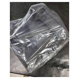 Skechers Car Seat Cover,Memory Foam Faux Leather Front Bottom Seat Cushion Cover,Universal Anti-Slip and Wrap Around The Bottom with Storage Bags,Suitable for Most Cars,Vans,Trucks, SUV -1 Piece,Black