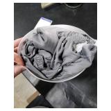 CCTFS Stretch Dining Chair Slipcovers, XL/Oversized Removable Washable Soft Spandex Extra Large Dining Room Chair Covers for Kitchen Hotel Table Banquet Solid Color (4 Per Set, Gray)